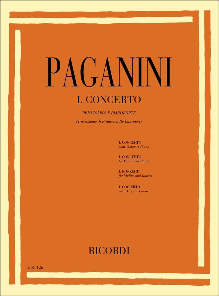 Concerto Per Violino N.1 In Re Op. 6
